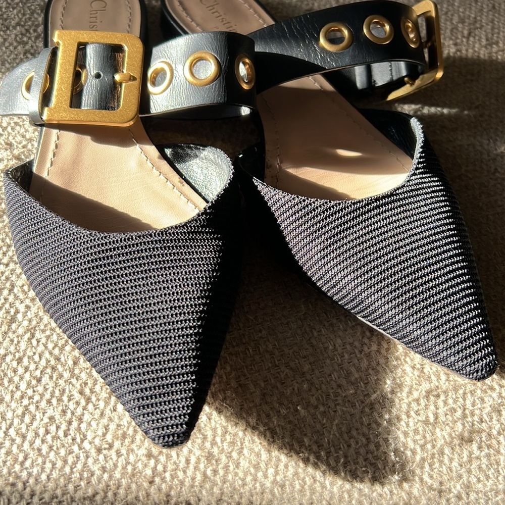 Slide fabric mules 37.5 - Picture 6 of 6